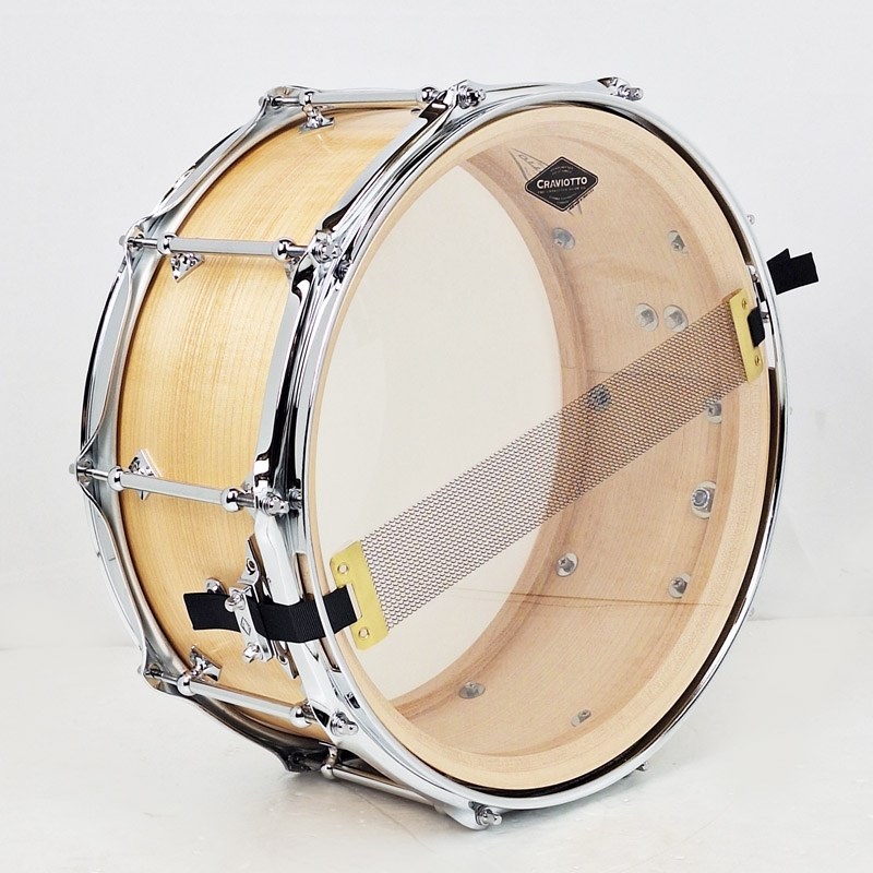 Craviotto Custom Shop Solid Maple Snare Drum 14×6.5 画像4
