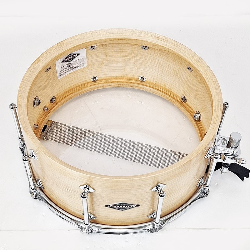Craviotto Custom Shop Solid Maple Snare Drum 14×6.5 画像8