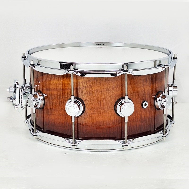 dw 【イケベ楽器店創業50周年記念モデル】DRX60714SSC532[Collector's Pure Maple Old Style VLT Shell 14×7 / Lacquer Specialty Natural to Burnt Toast Over Koa] 画像1