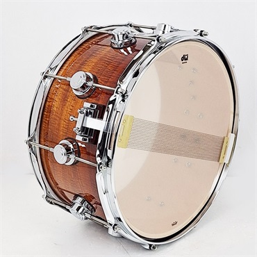dw 【イケベ楽器店創業50周年記念モデル】DRX60714SSC532[Collector's Pure Maple Old Style VLT Shell 14×7 / Lacquer Specialty Natural to Burnt Toast Over Koa] 画像4