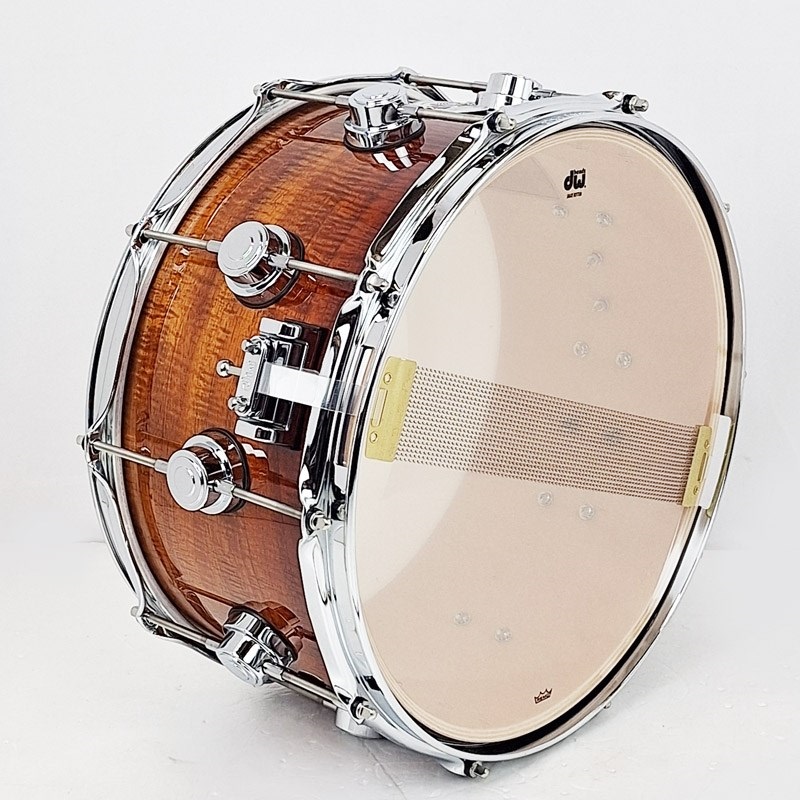 dw 【イケベ楽器店創業50周年記念モデル】DRX60714SSC532[Collector's Pure Maple Old Style VLT Shell 14×7 / Lacquer Specialty Natural to Burnt Toast Over Koa] 画像4