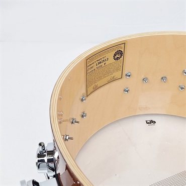 dw 【イケベ楽器店創業50周年記念モデル】DRX60714SSC532[Collector's Pure Maple Old Style VLT Shell 14×7 / Lacquer Specialty Natural to Burnt Toast Over Koa] 画像9