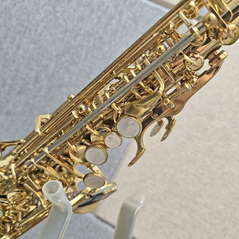 YANAGISAWA USED 中古 ヤナギサワ カーブドソプラノサックス SC-WO10 S/N:398xx5 【調整&セットアップ後出荷】【5年間キーバランス調整無料】 画像2