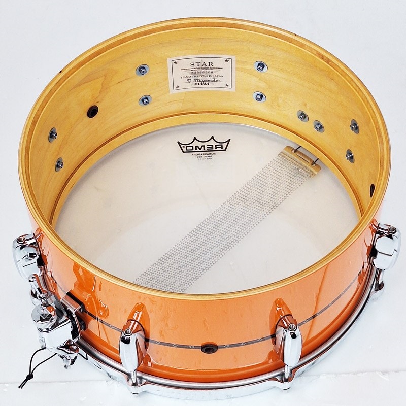 TAMA TMS1465S-AMO [STAR Maple 14×6.5 Snare Drum - Atomic・Orange