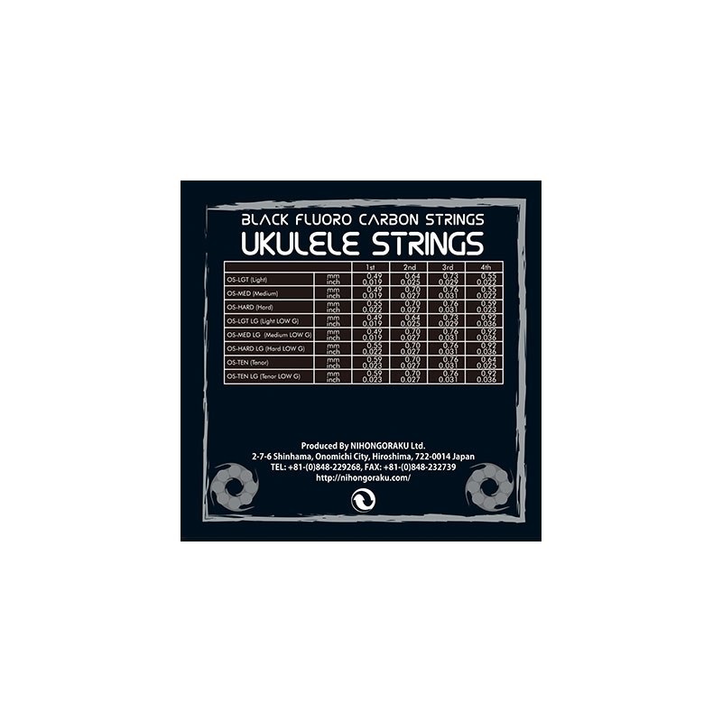 ORCAS OS-30 LG FLUORO CARBON UKULELE STRINGS[ウクレレ弦][バラ弦] 画像1