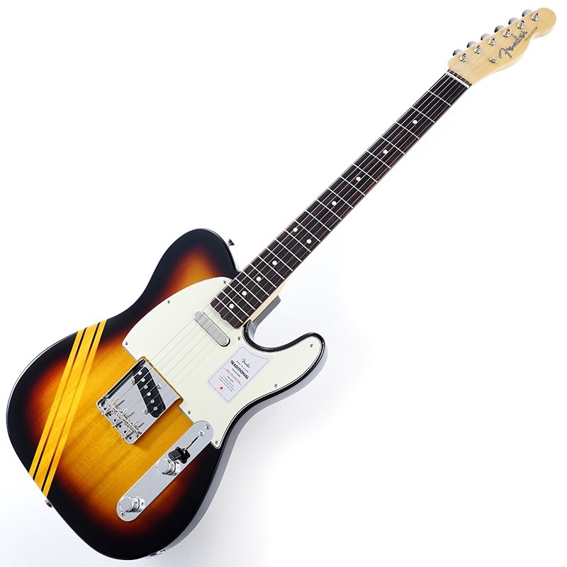 Fender Made in Japan Traditional 2025 Collection 60s Telecaster (Competition 3-Color Sunburst Aged Natural/Rosewood)【数量限定！！ストラッププレゼント！！】【Fender The Spring Summer 2025 Campaign】 画像1