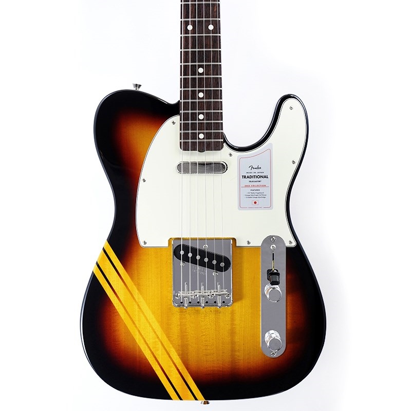 Fender Made in Japan Traditional 2025 Collection 60s Telecaster (Competition 3-Color Sunburst Aged Natural/Rosewood)【数量限定！！ストラッププレゼント！！】【Fender The Spring Summer 2025 Campaign】 画像9