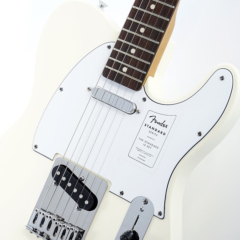 Fender Standard Series Standard Telecaster (Olympic White/Laurel) 画像3