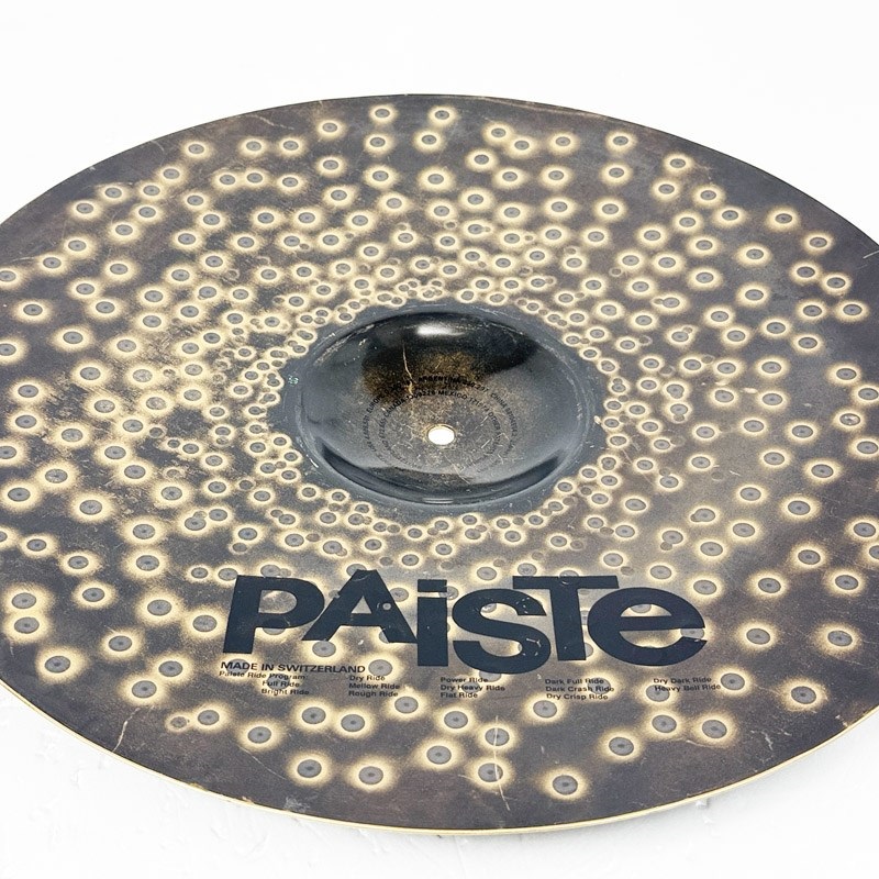 PAiSTe 【USED】Signature The Paiste Line Dry Dark Ride 20 [2742g] 画像6