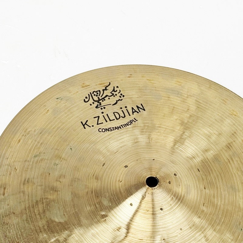 Zildjian USED 中古 K Constantinople HiHat 14 pair [Top 924g/Bottom 1118g] 画像7