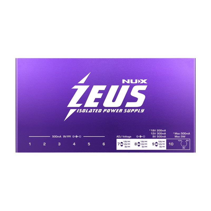 NUX ZEUS [フルアイソレーテッドパワーサプライ] 画像2