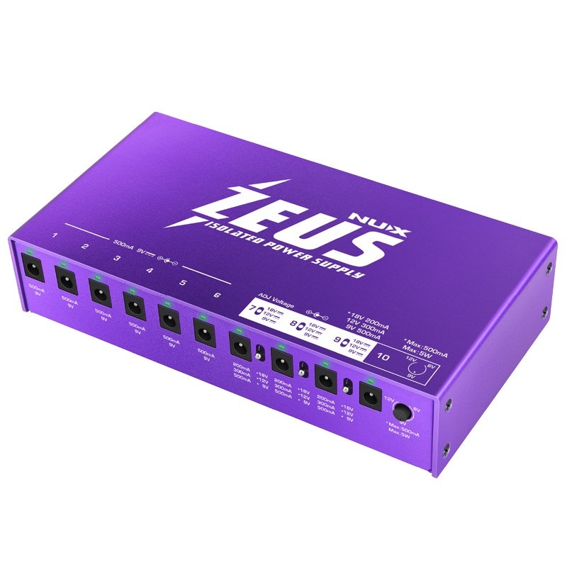 NUX ZEUS [フルアイソレーテッドパワーサプライ] 画像5
