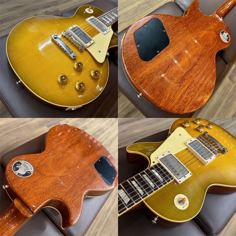Gibson USED 中古 Murphy Lab 1958 Les Paul Standard Reissue (Green Lemon Fade/Ultra Light Aged) 【SN.8 21582】 画像8