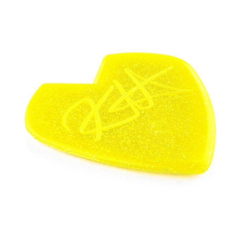 Dunlop (Jim Dunlop) 【創業50周年大決算SALE】 47PKH3NYS KIRK HAMMETT JAZZ III PICK YELLOW GLITTER ×6枚セット 画像2