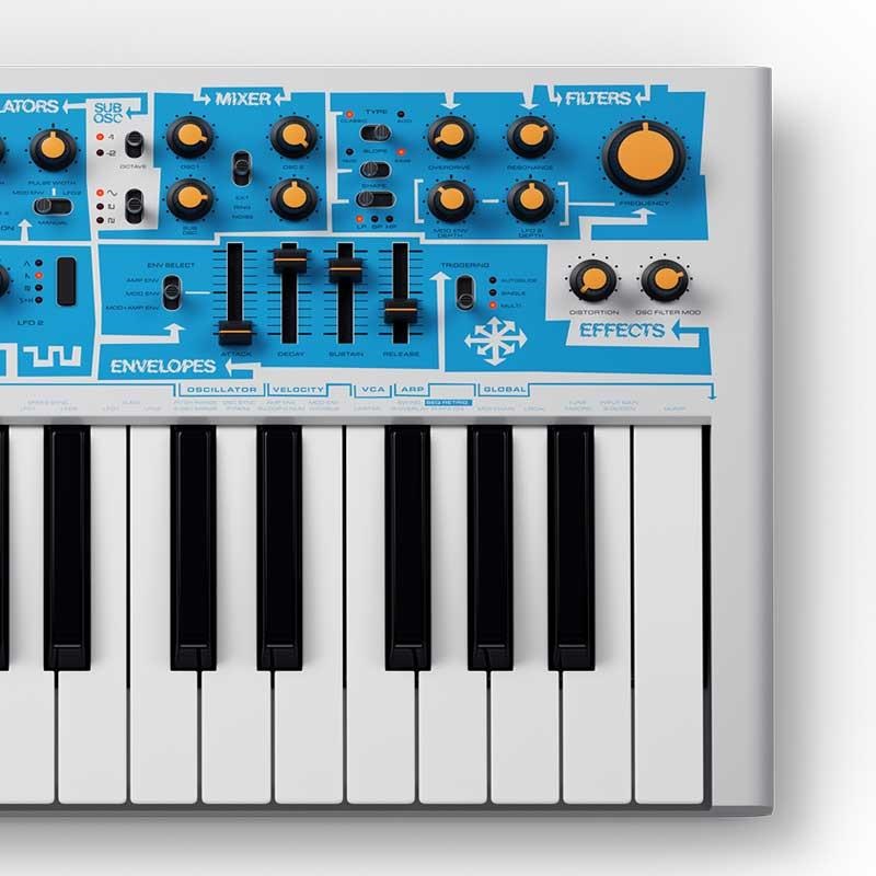NOVATION Bass Station II Swifty Edition【在庫限り・限定モデル】【ご予約商品・7月中旬頃発売予定】(パラフォニック・アナログ・シンセサイザー)(ノベーション) 画像3
