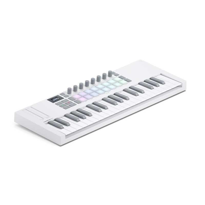 NOVATION Launchkey Mini 37 Mk4 White【ご予約商品・5月下旬頃発売予定】(ノベーション)(ラウンチキー)(37鍵盤ミニ・USB・MIDIコントローラー)【NKS対応製品】【Steinberg Cubase LE 14付属！】 画像1