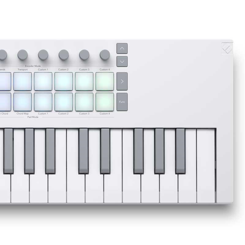 NOVATION Launchkey Mini 37 Mk4 White【ご予約商品・5月下旬頃発売予定】(ノベーション)(ラウンチキー)(37鍵盤ミニ・USB・MIDIコントローラー)【NKS対応製品】【Steinberg Cubase LE 14付属！】 画像4