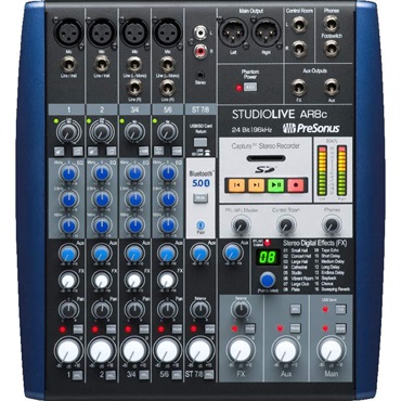 PreSonus StudioLive AR8c Analog Mixer 画像1