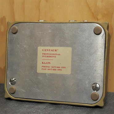 KLON USED 中古 Centaur Professional Overdrive Gold Long Tail Phone Fax late90's 画像1