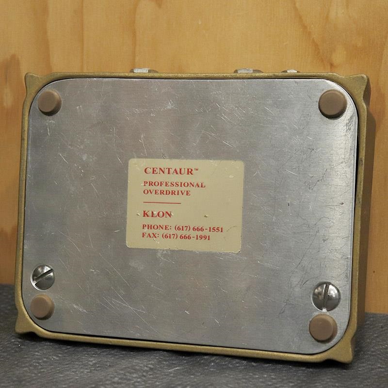 KLON USED 中古 Centaur Professional Overdrive Gold Long Tail Phone Fax late90's 画像1