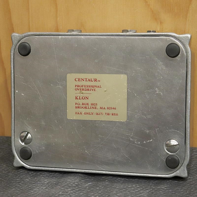 KLON USED 中古 Centaur Professional Overdrive Silver Long Tail Fax Only late90's 画像1