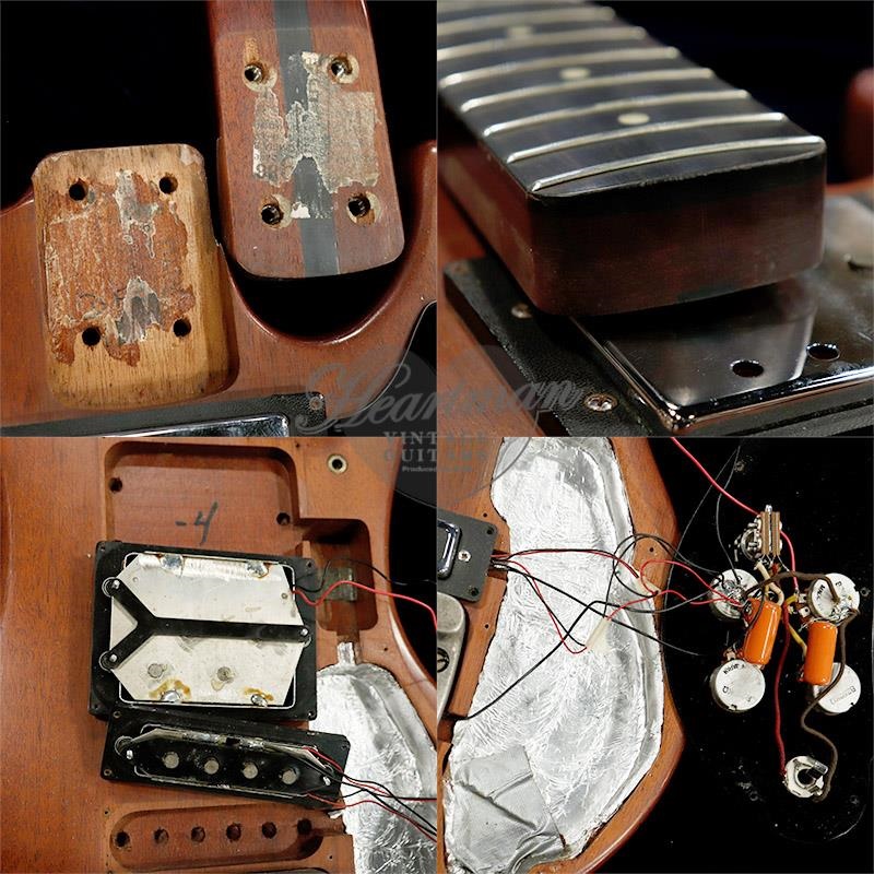 OVATION VINTAGE 1264 Magnum Bass Converted to Version 3 late70's Natural 画像6
