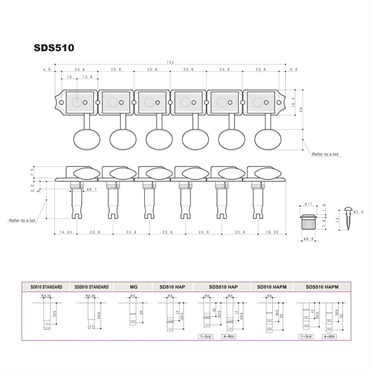 GOTOH SDS510-05M GG L6 HAPM（GG） 画像1