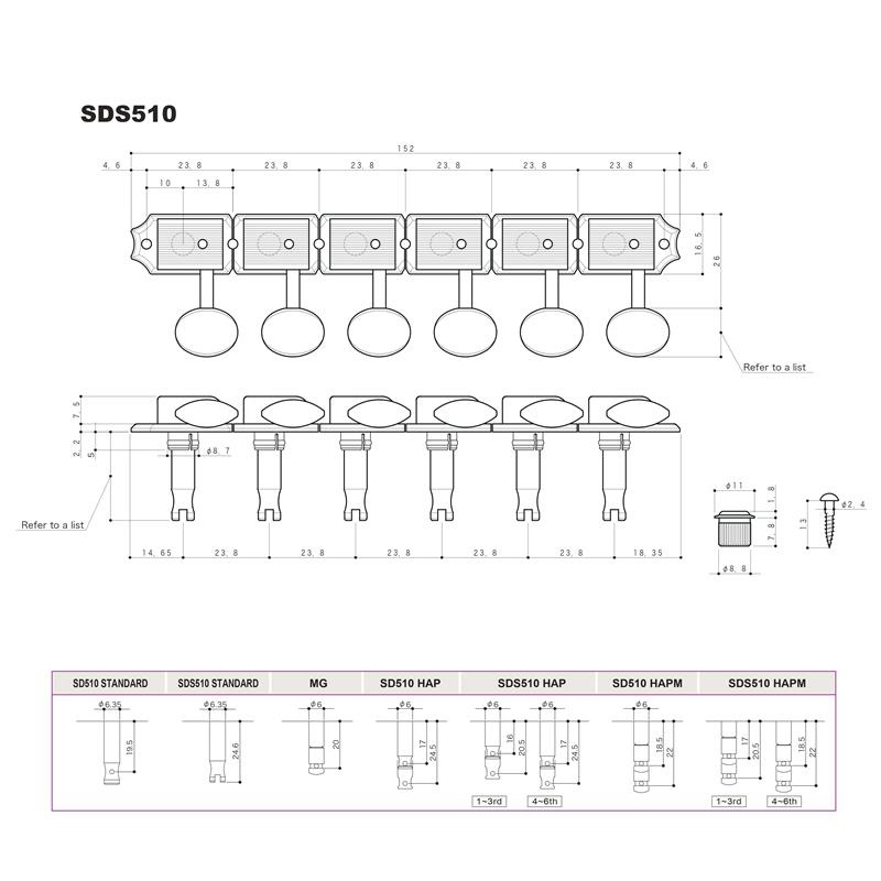 GOTOH SDS510-05M GG L6 HAPM（GG） 画像1