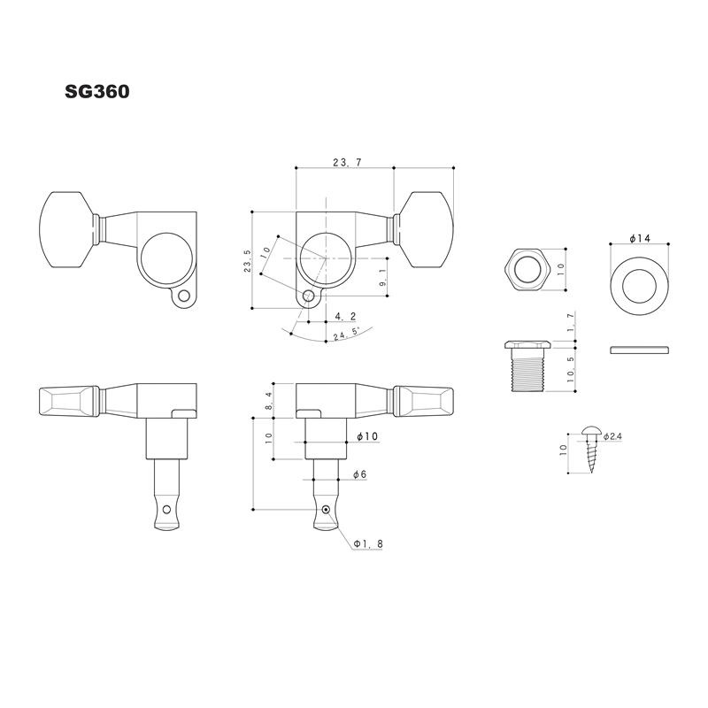 GOTOH SG360-07 L6 MG-T（GG） 画像1