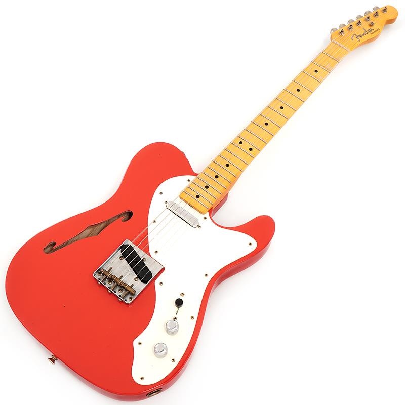 Fender Custom Shop 2025 NAMM Limited Custom Built 50s Telecaster Thinline Journeyman Relic (Aged Fiesta Red) [SN.R140694] 画像1
