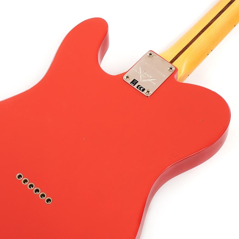 Fender Custom Shop 2025 NAMM Limited Custom Built 50s Telecaster Thinline Journeyman Relic (Aged Fiesta Red) [SN.R140694] 画像5