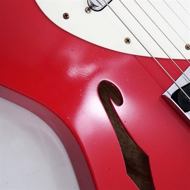 Fender Custom Shop 2025 NAMM Limited Custom Built 50s Telecaster Thinline Journeyman Relic (Aged Fiesta Red) [SN.R140694] 画像9