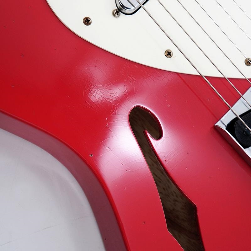Fender Custom Shop 2025 NAMM Limited Custom Built 50s Telecaster Thinline Journeyman Relic (Aged Fiesta Red) [SN.R140694] 画像9