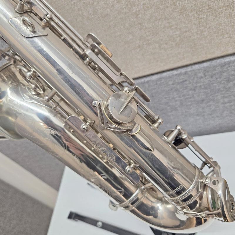 Selmer Paris VINTAGE  【現状販売品・保証無】 1942's H.Selmer (France) アルトサックス Balanced Action SP（Replated） #31xx3 画像6