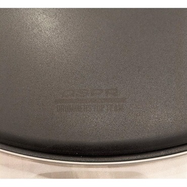 DRUMMERS TOP TEAM Drummers Top Team x ASPR バスドラムフロントヘッド（24インチ：ブラック・リングミュート有り）[DTTBD24R-BK] 画像1