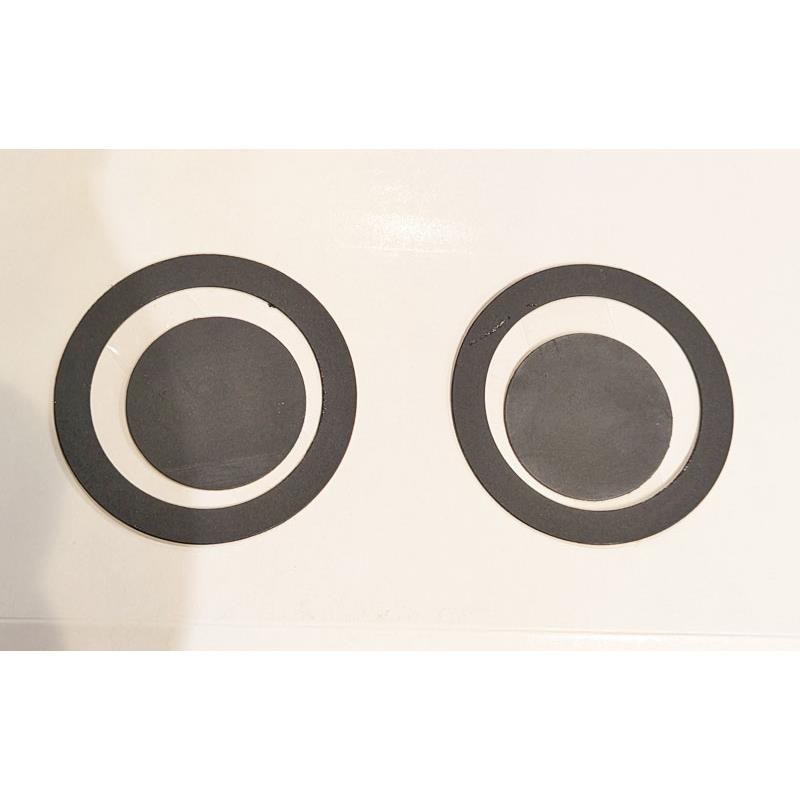 No Brand DS-KP BLKEYE [KickPort D-Pads（インパクトパッド）：シングルペダル用] 画像1