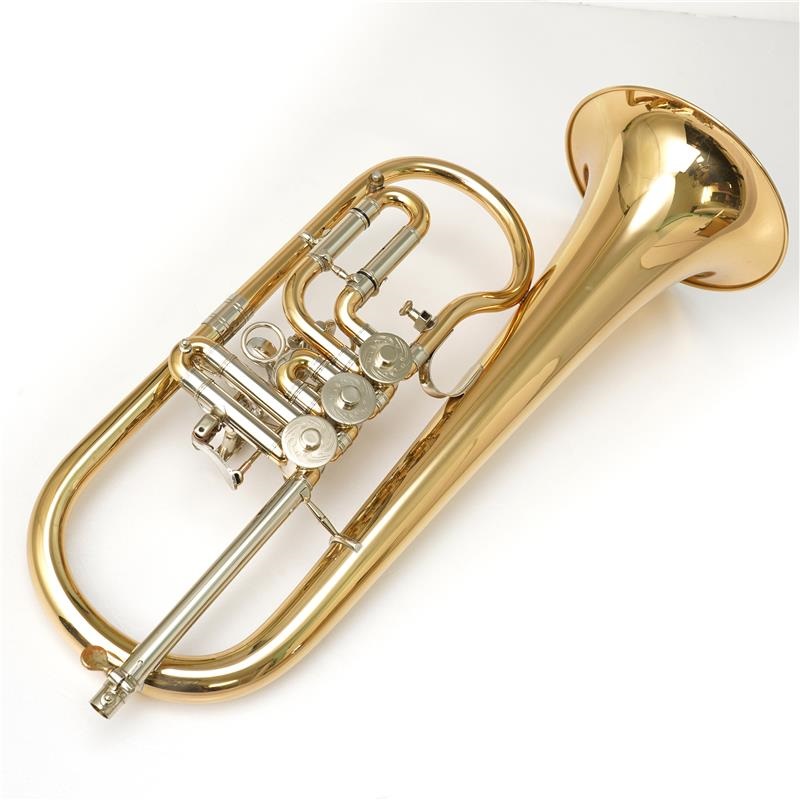 その他ブランド(管楽器・吹奏楽器) USED 中古  HERMANN GANTER / ヘルマン・ガンター Mod Nr G 15 #2* 【B♭ロータリー フリューゲルホルン】【調整後出荷】 画像2