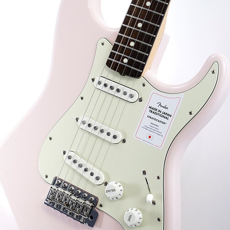 Fender Made in Japan Traditional 60s Stratocaster (Shell Pink/Rosewood)【数量限定！！ストラッププレゼント！！】【Fender The Spring Summer 2025 Campaign】 画像3