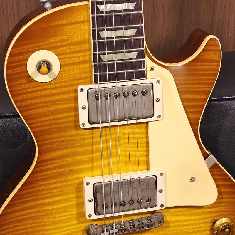 Gibson Murphy Lab 1959 Les Paul Standard Reissue Heavy Aged Golden Poppy Burst SN. 951126 画像4