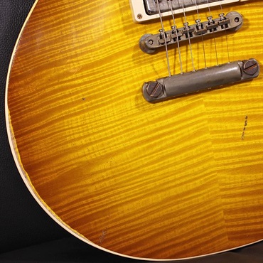 Gibson Murphy Lab 1959 Les Paul Standard Reissue Heavy Aged Golden Poppy Burst SN. 951126 画像5