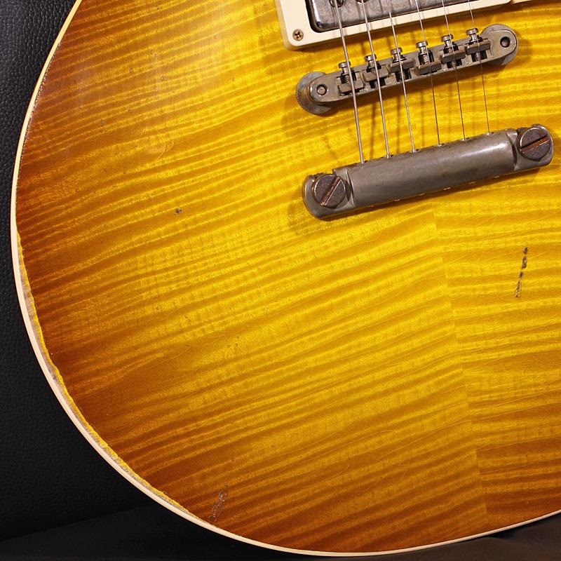 Gibson Murphy Lab 1959 Les Paul Standard Reissue Heavy Aged Golden Poppy Burst SN. 951126 画像5