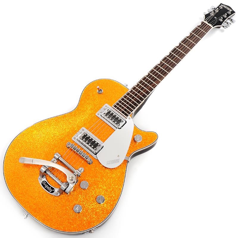 GRETSCH G5230T Electromatic Sparkle Jet FT Single-Cut with Bigsby (Gold Sparkle) 画像1