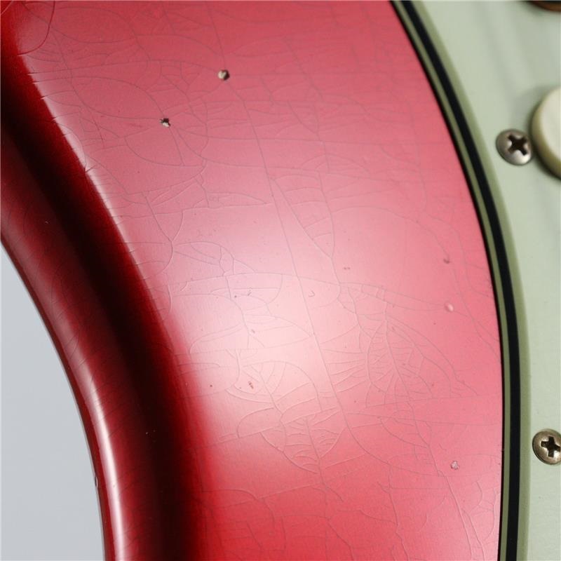 Fender Custom Shop USED 中古 Limited Edition 1964 L-SERIES Stratocaster Journeyman Relic 2024 (Aged Candy Apple Red) [SN.L11441] 画像9