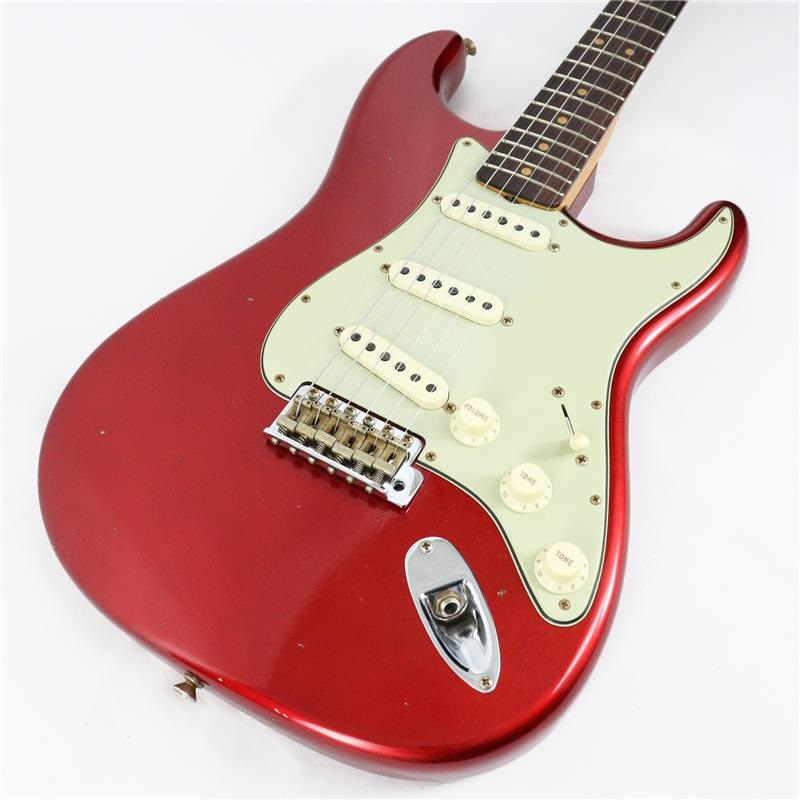 Fender Custom Shop USED 中古 Limited Edition 1964 L-SERIES Stratocaster Journeyman Relic 2024 (Aged Candy Apple Red) [SN.L11441] 画像10