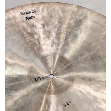 CANOPUS USED 中古 Studio Edition Ride Cymbal 20 [2670g] 画像4