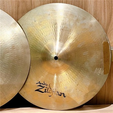 Zildjian USED 中古 A Zildjian New Beat HiHat 14 pair [NAZL14NB.HHT/14NB.HHBM][1140g/1415g] 画像2