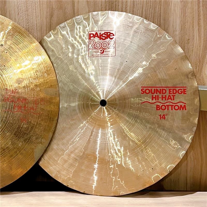 PAiSTe 【USED】 2002 Sound Edge HiHat 14 pr [955g/1065g] 画像2