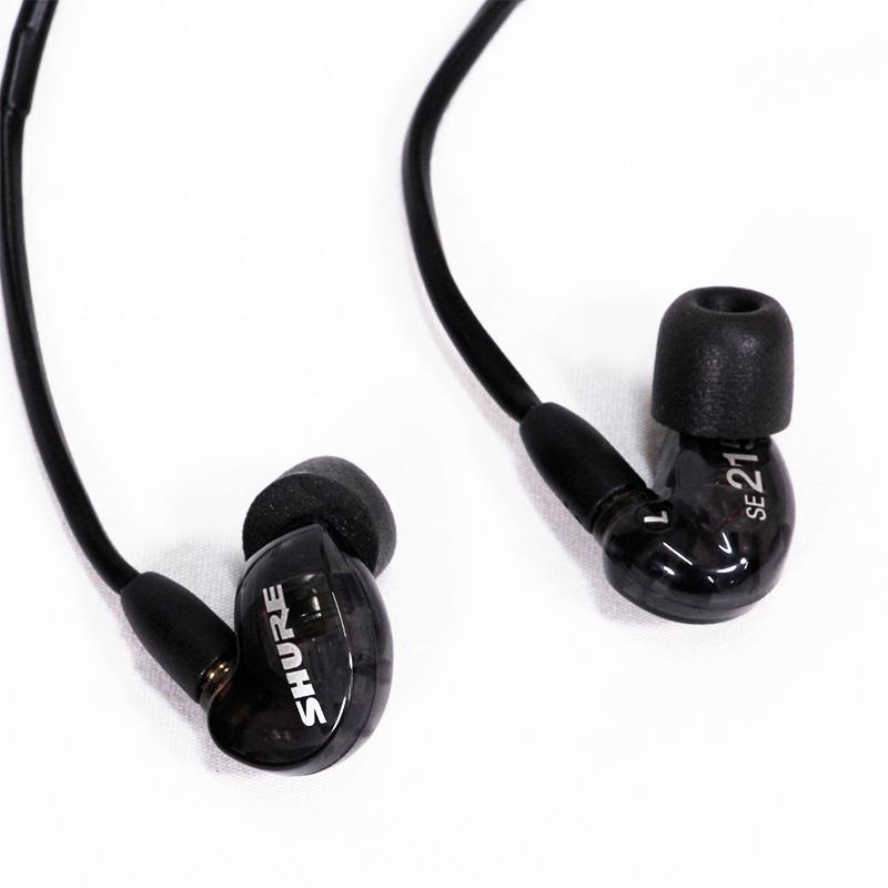 SHURE 【創業50周年大決算SALE】【開封アウトレット特価】AONIC 215 トランスルーセントブラック(シュア)(有線イヤホン) 画像1