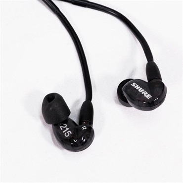 SHURE 【創業50周年大決算SALE】【開封アウトレット特価】AONIC 215 トランスルーセントブラック(シュア)(有線イヤホン) 画像2