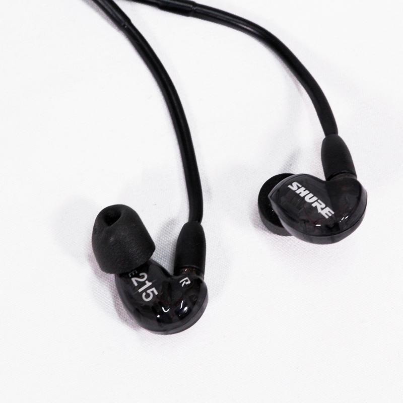SHURE 【創業50周年大決算SALE】【開封アウトレット特価】AONIC 215 トランスルーセントブラック(シュア)(有線イヤホン) 画像2